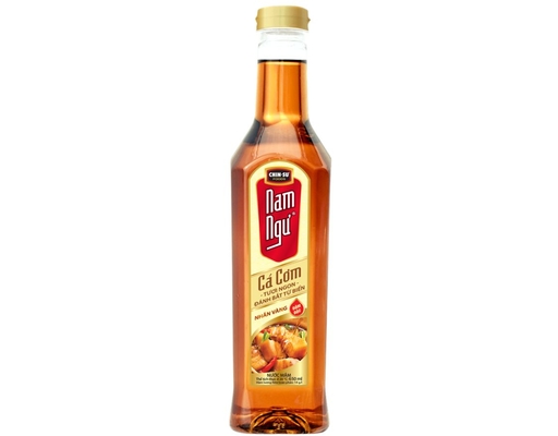 Nước Mắm Cá Cơm Nhãn Vàng 14 Độ Đạm 650ml Nam Ngư