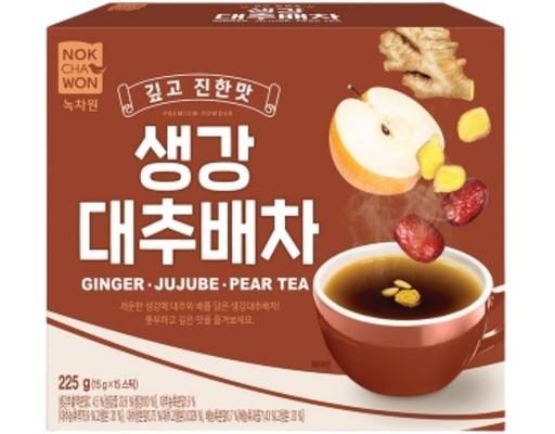 Trà Gừng - Lê - Táo Đỏ 225g Nokchawon