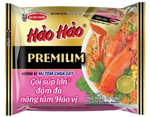 Mì Hảo Hảo Premium Hương Vị Tôm Chua Cay 86g Acecook