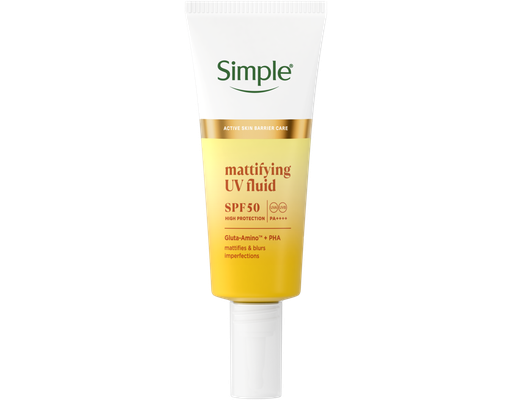 Kem Chống Nắng Kiềm Dầu Thoáng Mịn Mattifying UV Fluid 40ml Simple