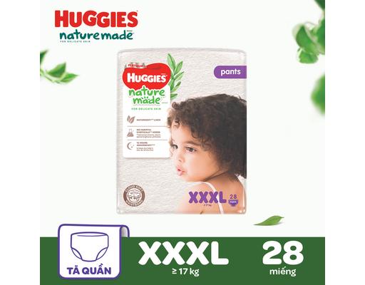 Tã Quần Nature Made Size XXXL 28 Miếng Huggies