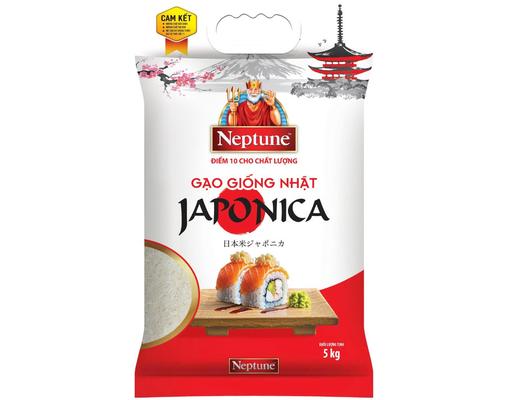Gạo Japonica 5kg Neptune