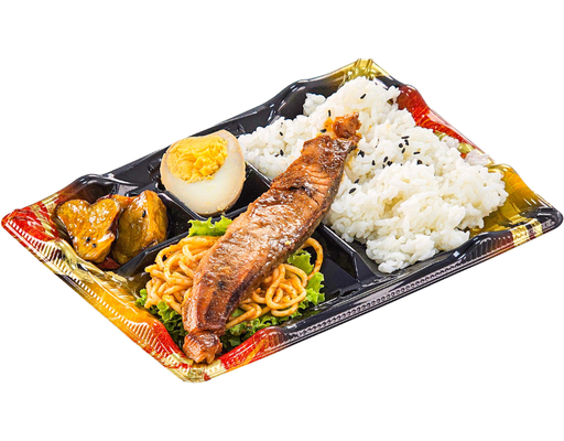 Bento Cá Hồi Nướng Teriyaki 370g AEON DELICA