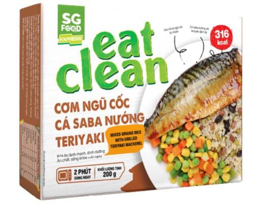 Cơm Ngũ Cốc Cá Saba Nướng Teriyaki s 200g SG Foods
