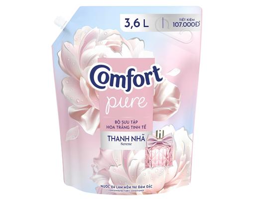 Nước Xả Vải Hoa Trắng Thanh Nhã 3.6L Comfort