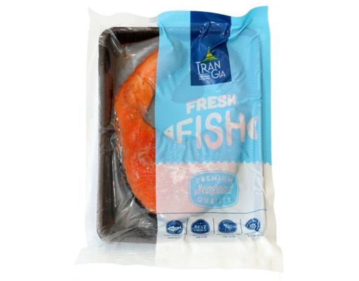 Khoanh Cá Hồi Muối Sả 180g Trần Gia