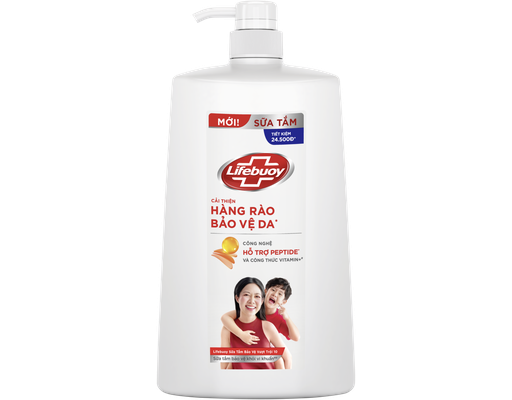 Sữa Tắm Bảo Vệ Vượt Trội 10 1.1Kg Lifebuoy