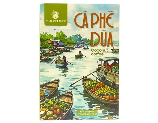 Cà Phê Dừa Thái Việt Phúc 12X16g TVP