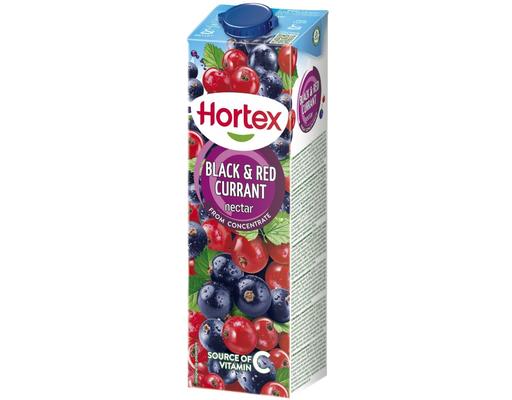 Nước Ép Quả Lý Đen & Lý Đỏ Hortex 1L Hortex