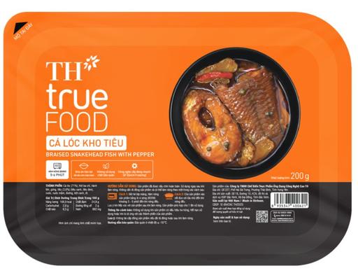 Cá Lóc Kho Tiêu 200g Th True Food