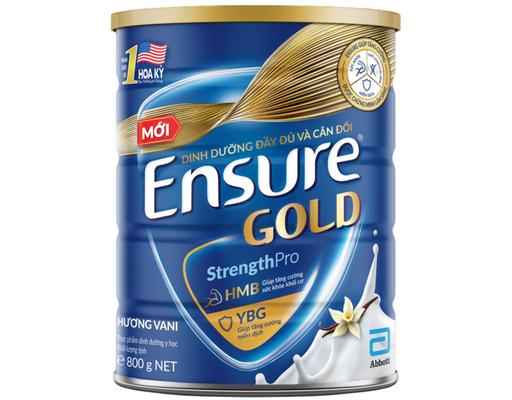 Sữa Bột Hương Vani 800g Ensure