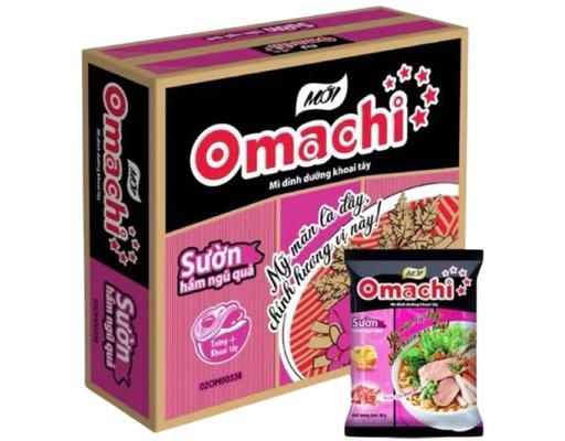 Thùng 30 Gói Mì Sườn Hầm Ngũ Quả 80g - 01104554 Omachi