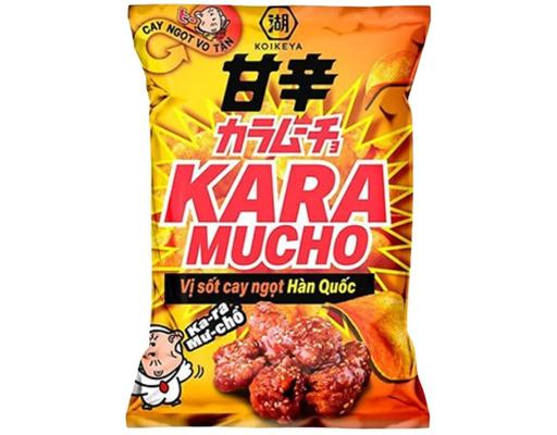 Snack Khoai Tây Vị Sốt Cay Ngọt HQ 112g Karamucho