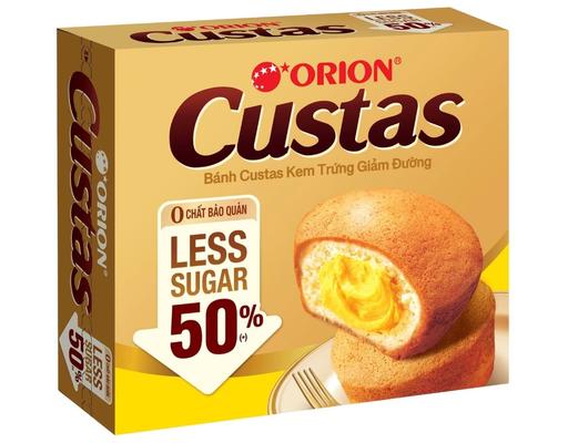 Bánh Custar Less Sugar 12 Cái 282g Orion