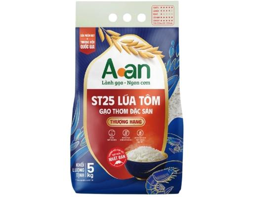 Gạo ST25 Lúa Tôm Thượng Hạng 5Kg A An