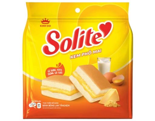Bánh Bông Lan Tầng Kem Phô Mai 115g Solite