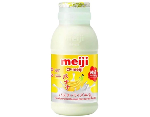Sữa Tươi Thanh Trùng Vị Chuối 200ml Meiji