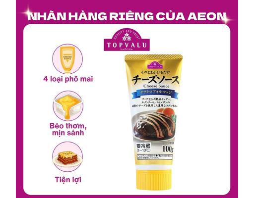 Sốt Phô Mai 100g TOPVALU