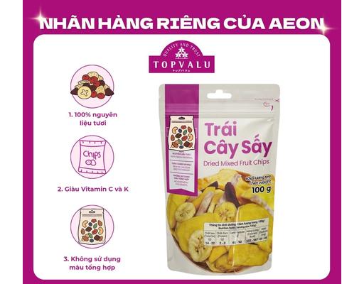 Trái Cây Sấy 100g TOPVALU