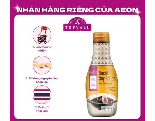 Nước Tương Sushi 200ml TOPVALU