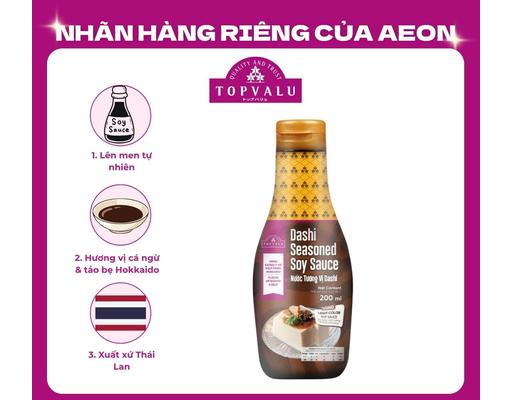 Nước Tương Vị Dashi 200ml TOPVALU