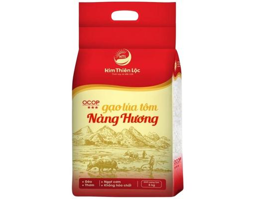 Gạo Nàng Hương Lúa Tôm 5kg Kim Thiên Lộc