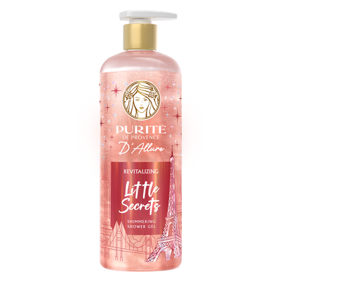 Sữa Tắm Nhũ Hương Nước Hoa D'Allure Tươi Mới Little Secrets 500ml Purite