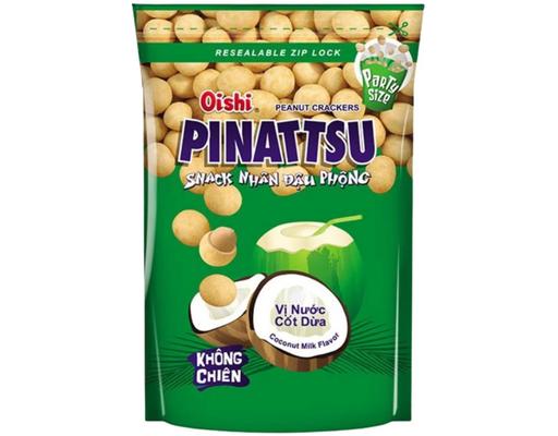 Đậu Phộng Pinattsu Vị Cốt Dừa 100g Oishi