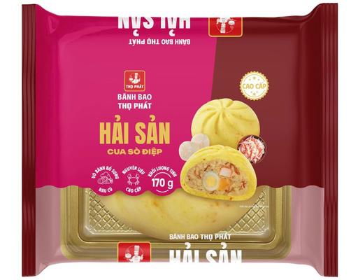 Bánh Bao Hải Sản Cua Sò Điệp 170gx1 Thọ Phát