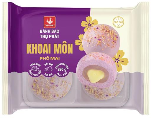 Bánh Bao Khoai Môn Phô Mai 280g (70gx4) Thọ Phát