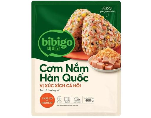 Cơm Nắm Hàn Quốc Xúc Xích Cá Hồi Cj 400g Bibigo