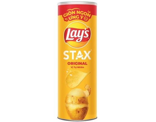 Snack Khoai Tây Vị Tự Nhiên 90g Lay's Stax