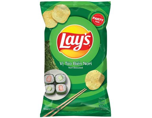 Snack Khoai Tây Vị Tảo Biển Nori 95g/90g Lay's