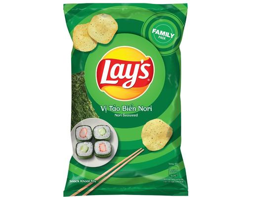 Snack Khoai Tây Vị Tảo Biển Nori 150g Lay's