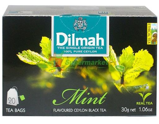 Trà Túi Lọc Hương Bạc Hà - 1.5g x 20 gói Dilmah