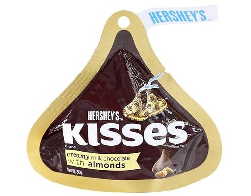 Socola Kisses Sữa Hạnh Nhân 36g Hershey's