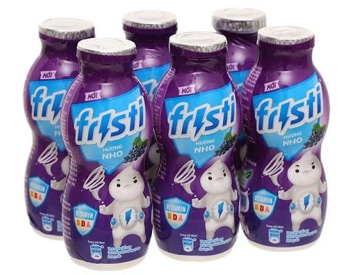 Lốc 6 Hộp Sữa Chua Uống Hương Nho 80ml Fristi