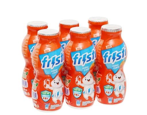 Lốc 6 Hộp Sữa Chua Uống Hương Cam 80ml Fristi