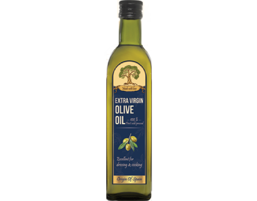 Dầu Olive Extra Virgin 500ml Tường An