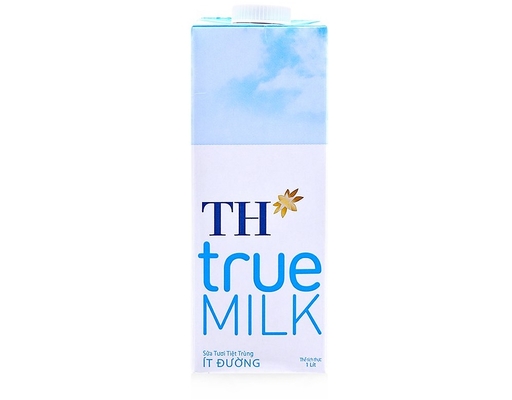 Sữa Tươi Tiệt Trùng Th True Milk Ít Đường Hộp 1L TH True Milk