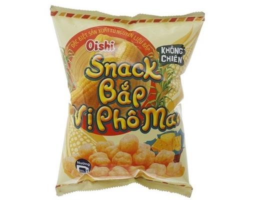 Snack Bắp Ngọt Vị Phô Mai 34g Oishi