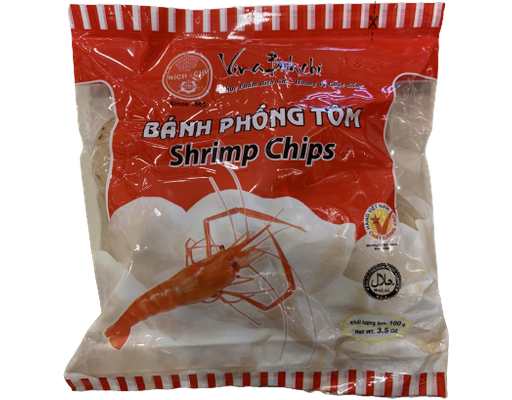 Bánh Phồng Tôm Tiêu Hành Ớt 100g Bích Chi