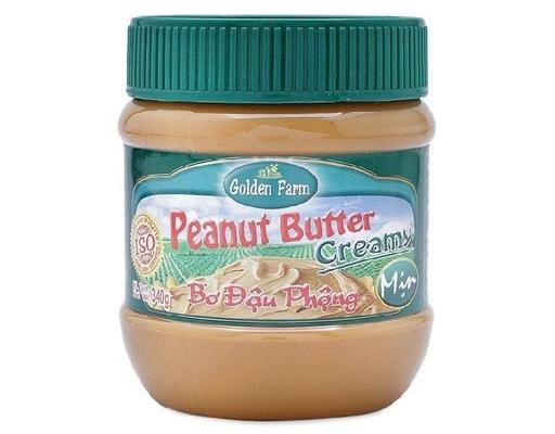 Bơ Đậu Phộng Mịn Peanut Butter Creamy 340g Golden Farm