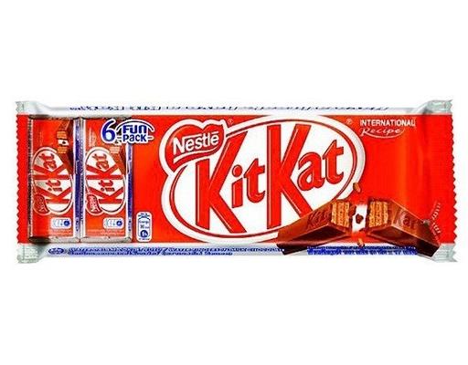 Bánh Xốp Phủ Socola KitKat 6 x 17g KitKat