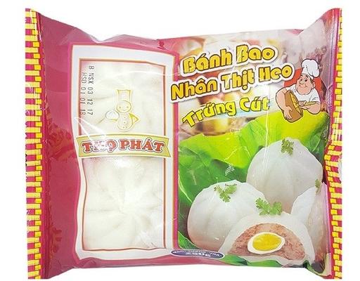 Bánh Bao Nhân Thịt Heo Trứng Cút 250g Thọ Phát