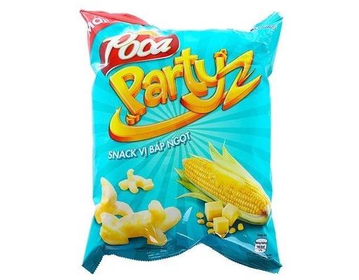 Bánh Snack Partyz Bắp Ngọt 37g Poca