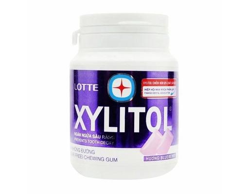 Kẹo Cao Su Xylitol Blueberry 58g Lotte