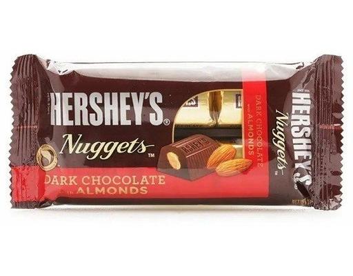 Socola Nuggets Đen Hạnh Nhân Hershey's