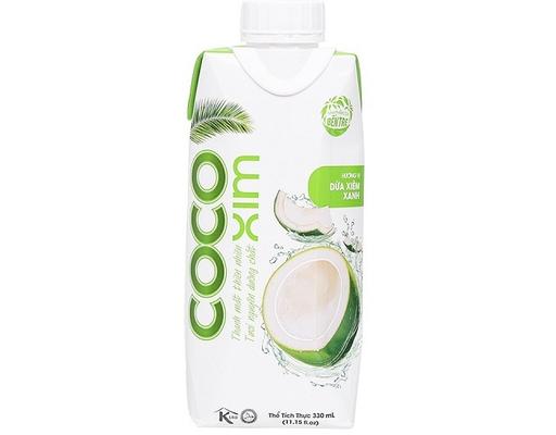 Nước Dừa Xiêm Xanh 330ml Cocoxim