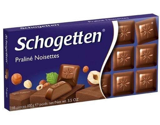 Kẹo Socola Có Nhân 100g Schogetten